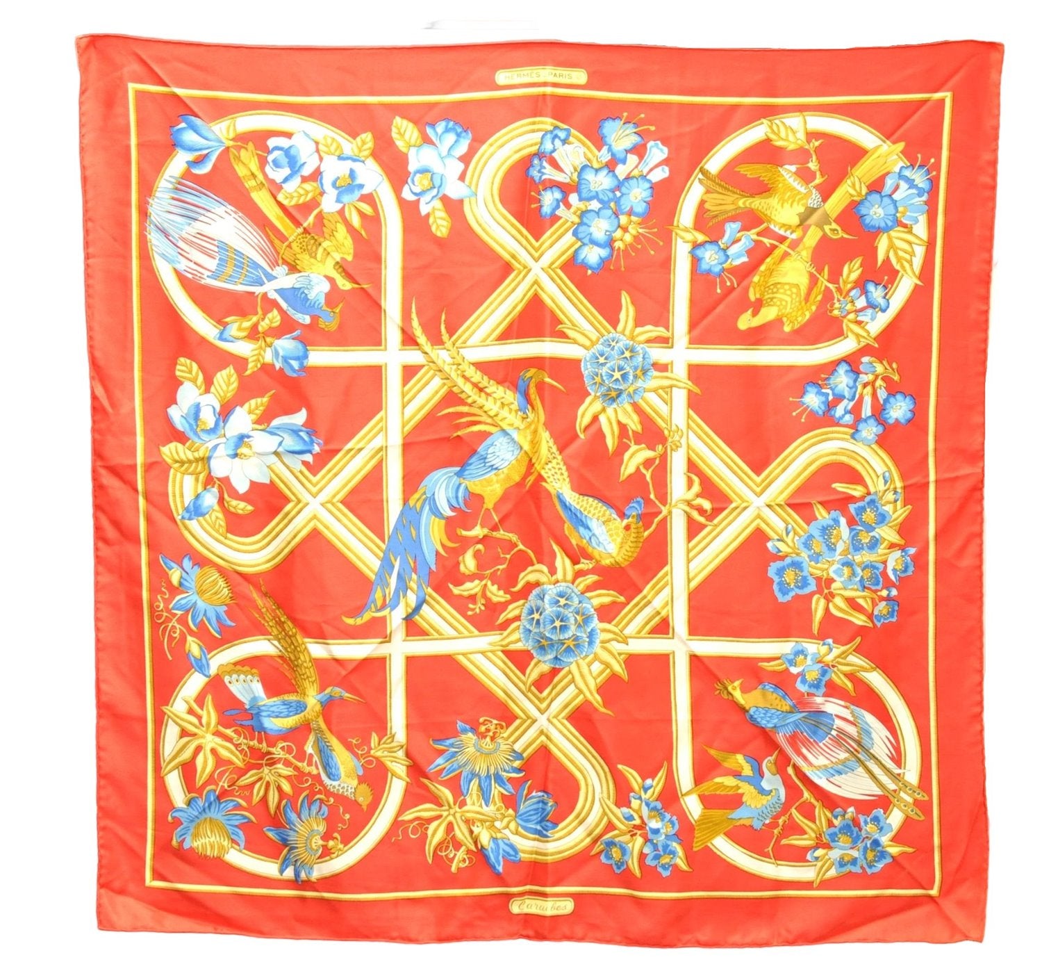 Authentic HERMES Carre 90 Scarf 