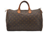 Authentic Louis Vuitton Monogram Speedy 35 Hand Boston Bag Old Model LV 1498I