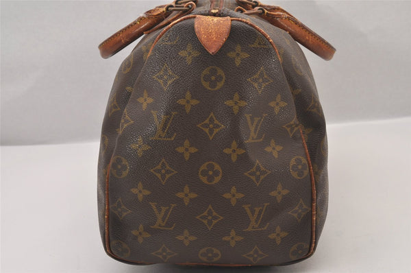 Authentic Louis Vuitton Monogram Speedy 35 Hand Boston Bag Old Model LV 1498I