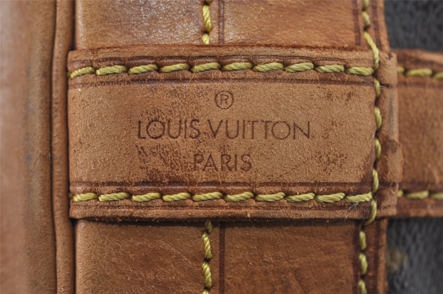 Authentic Louis Vuitton Monogram Noe Shoulder Drawstring Bag M42224 LV 1499I
