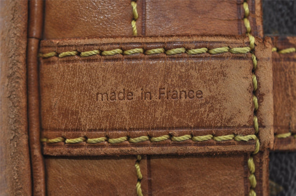 Authentic Louis Vuitton Monogram Noe Shoulder Drawstring Bag M42224 LV 1499I