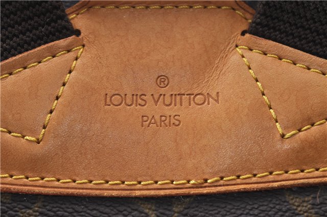 Authentic Louis Vuitton Monogram Montsouris GM Backpack M51135 LV 1500D