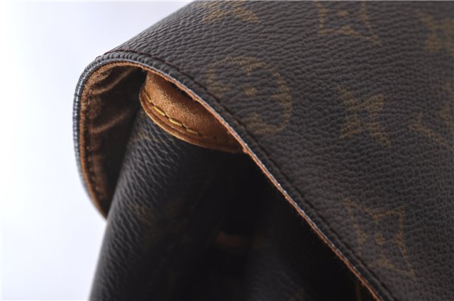 Authentic Louis Vuitton Monogram Montsouris GM Backpack M51135 LV 1500D