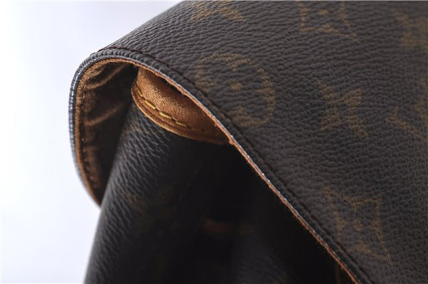 Authentic Louis Vuitton Monogram Montsouris GM Backpack M51135 LV 1500D