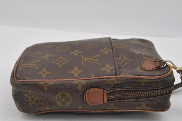 Authentic Louis Vuitton Monogram Danube Shoulder Cross Bag Old Model LV 1500I