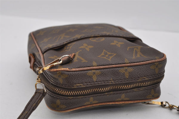 Authentic Louis Vuitton Monogram Danube Shoulder Cross Bag Old Model LV 1500I