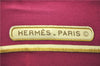 Authentic HERMES Carre 90 Scarf "Caraibes" Silk Red 1501D