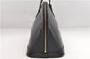 Authentic Louis Vuitton Epi Alma PM Hand Bag Black M40302 LV 1501E