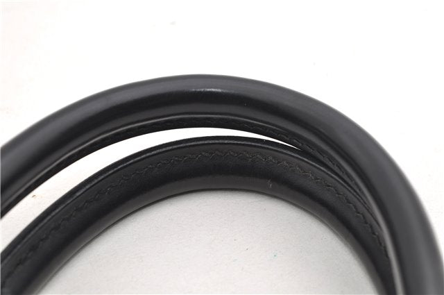 Authentic Louis Vuitton Epi Alma PM Hand Bag Black M40302 LV 1501E