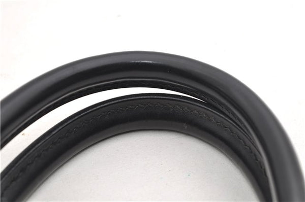 Authentic Louis Vuitton Epi Alma PM Hand Bag Black M40302 LV 1501E