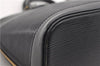 Authentic Louis Vuitton Epi Alma PM Hand Bag Black M40302 LV 1501E