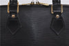 Authentic Louis Vuitton Epi Alma PM Hand Bag Black M40302 LV 1501E