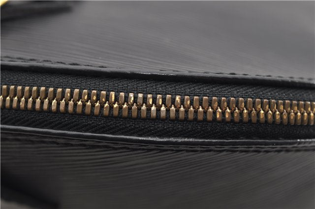 Authentic Louis Vuitton Epi Alma PM Hand Bag Black M40302 LV 1501E