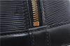 Authentic Louis Vuitton Epi Alma PM Hand Bag Black M40302 LV 1501E