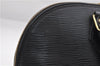 Authentic Louis Vuitton Epi Alma PM Hand Bag Black M40302 LV 1501E