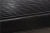 Authentic Louis Vuitton Epi Alma PM Hand Bag Black M40302 LV 1501E