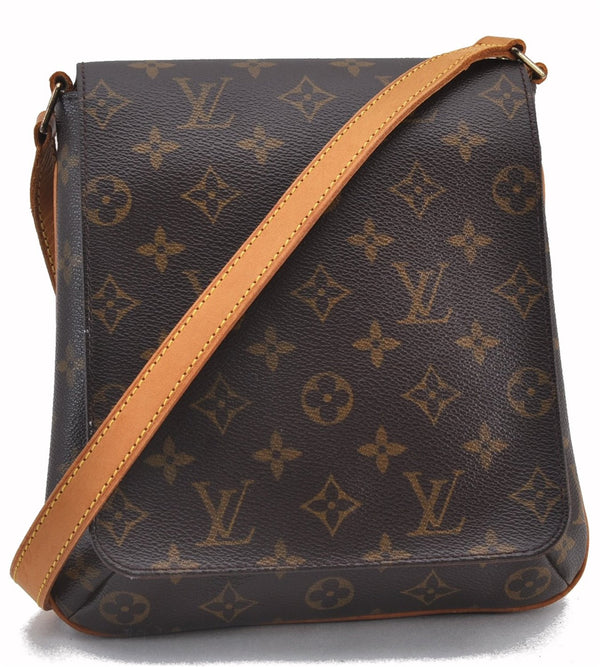 Auth Louis Vuitton Monogram Musette Salsa M51387 Long Shoulder Cross Bag 1501F