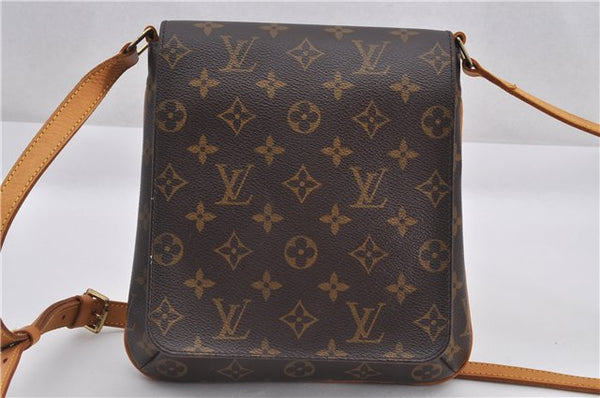 Auth Louis Vuitton Monogram Musette Salsa M51387 Long Shoulder Cross Bag 1501F