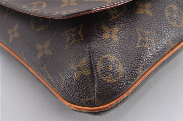 Auth Louis Vuitton Monogram Musette Salsa M51387 Long Shoulder Cross Bag 1501F
