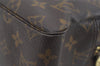 Auth Louis Vuitton Monogram Trousse Toilette 28 Clutch Hand Bag M47522 LV 1501I