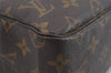 Auth Louis Vuitton Monogram Trousse Toilette 28 Clutch Hand Bag M47522 LV 1501I