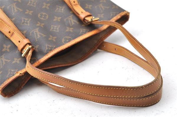 Authentic Louis Vuitton Monogram Bucket GM Shoulder Tote Bag M42236 LV 1502I