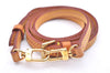 Authentic Louis Vuitton Leather Shoulder Strap Beige 38.2-45.3" LV 1503E