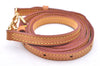 Authentic Louis Vuitton Leather Shoulder Strap Beige 38.2-45.3" LV 1503E