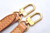 Authentic Louis Vuitton Leather Shoulder Strap Beige 38.2-45.3" LV 1503E