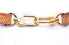 Authentic Louis Vuitton Leather Shoulder Strap Beige 38.2-45.3" LV 1503E