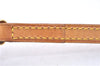 Authentic Louis Vuitton Leather Shoulder Strap Beige 38.2-45.3" LV 1503E