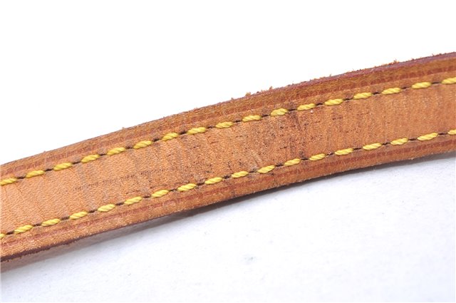 Authentic Louis Vuitton Leather Shoulder Strap Beige 38.2-45.3
