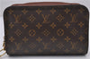 Authentic Louis Vuitton Monogram Orsay Clutch Hand Bag Purse M51790 LV 1503F