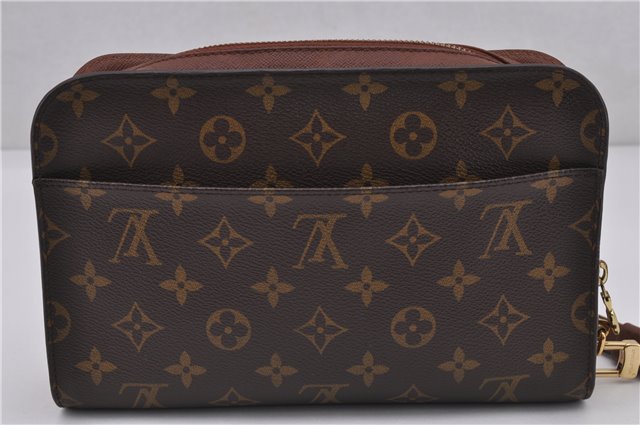 Authentic Louis Vuitton Monogram Orsay Clutch Hand Bag Purse M51790 LV 1503F