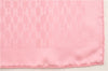 Authentic HERMES Petit Carre 40 Scarf Handkerchief "Grand H" Silk Pink Box 1505E