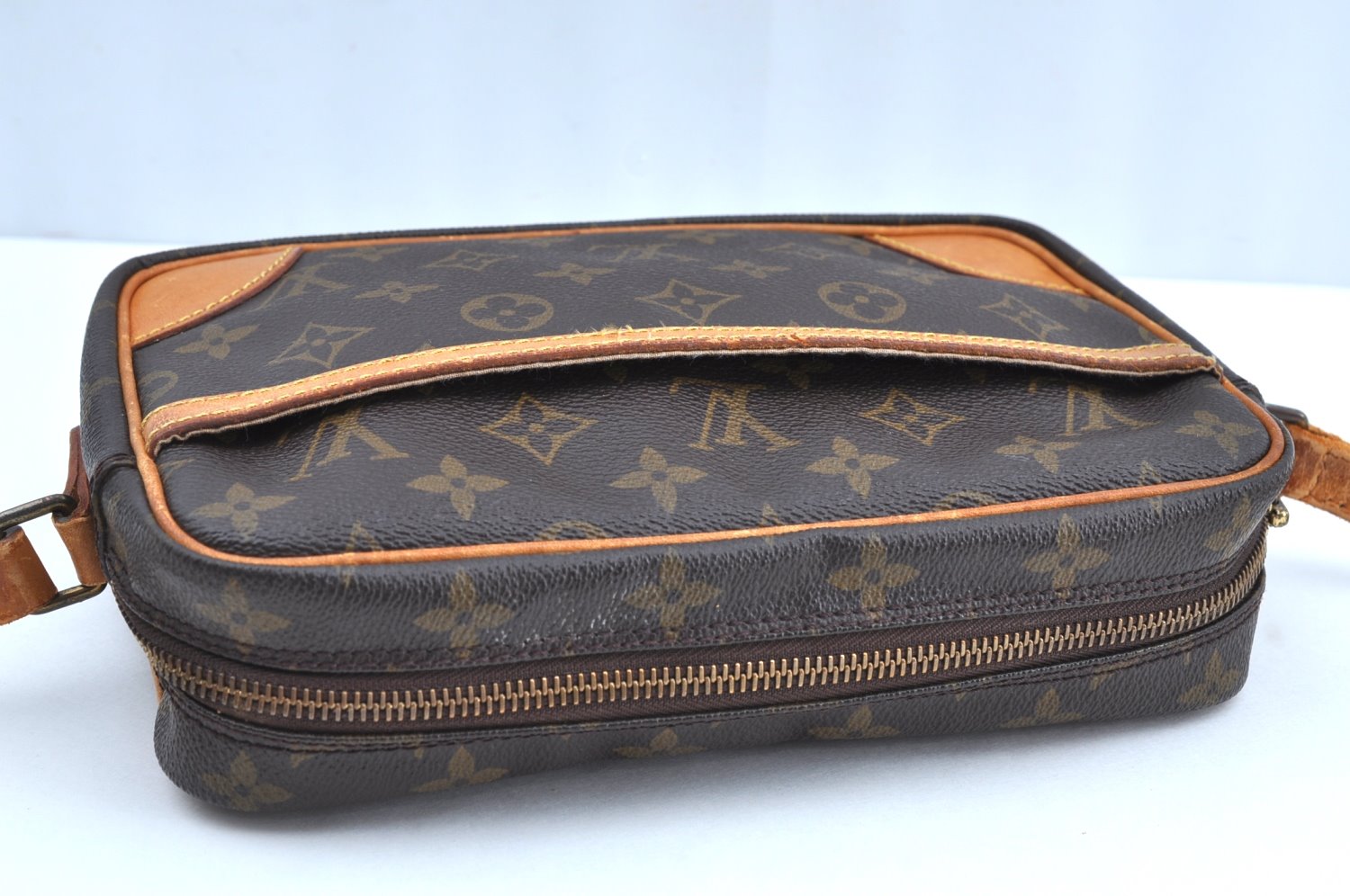 Authentic Louis Vuitton Monogram Trocadero 23 Shoulder Cross Bag M51276 LV 1505H