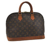 Authentic Louis Vuitton Monogram Alma Hand Bag Purse M51130 LV 1505I