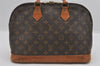 Authentic Louis Vuitton Monogram Alma Hand Bag Purse M51130 LV 1505I
