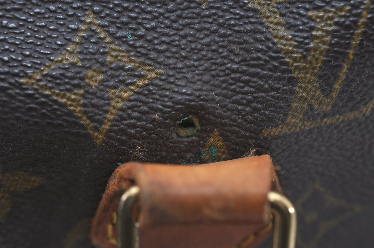 Authentic Louis Vuitton Monogram Alma Hand Bag Purse M51130 LV 1505I