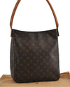 Authentic Louis Vuitton Monogram Looping GM Shoulder Bag M51145 LV 1506I