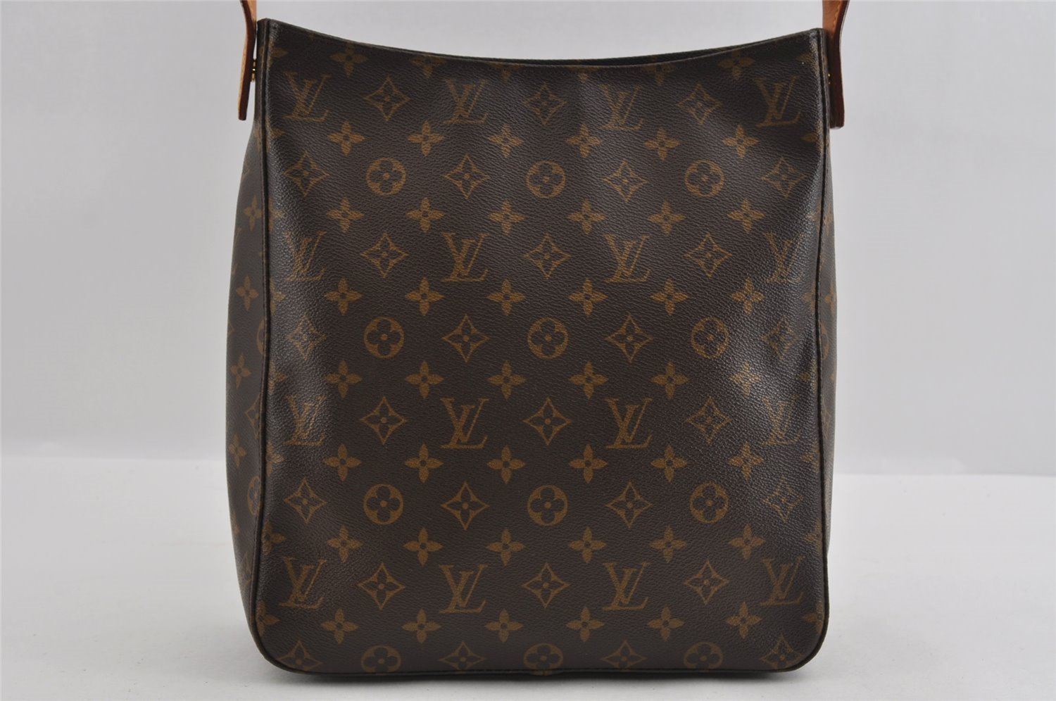 Authentic Louis Vuitton Monogram Looping GM Shoulder Bag M51145 LV 1506I