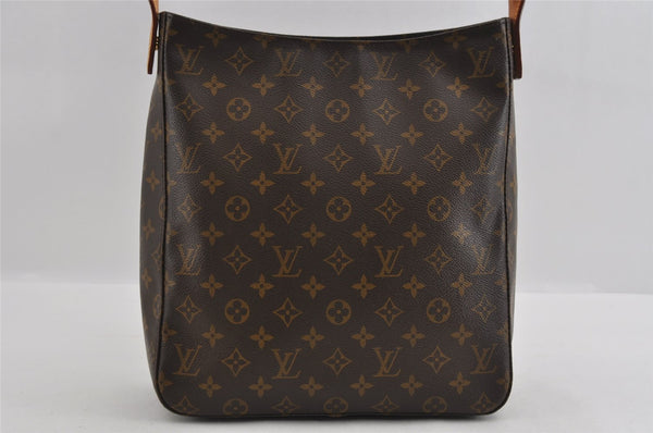 Authentic Louis Vuitton Monogram Looping GM Shoulder Bag M51145 LV 1506I