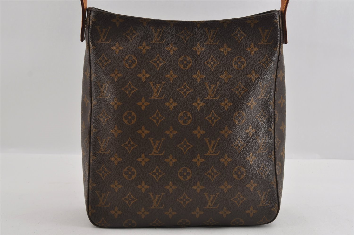 Authentic Louis Vuitton Monogram Looping GM Shoulder Bag M51145 LV 1506I