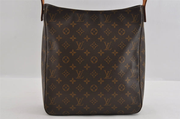Authentic Louis Vuitton Monogram Looping GM Shoulder Bag M51145 LV 1506I