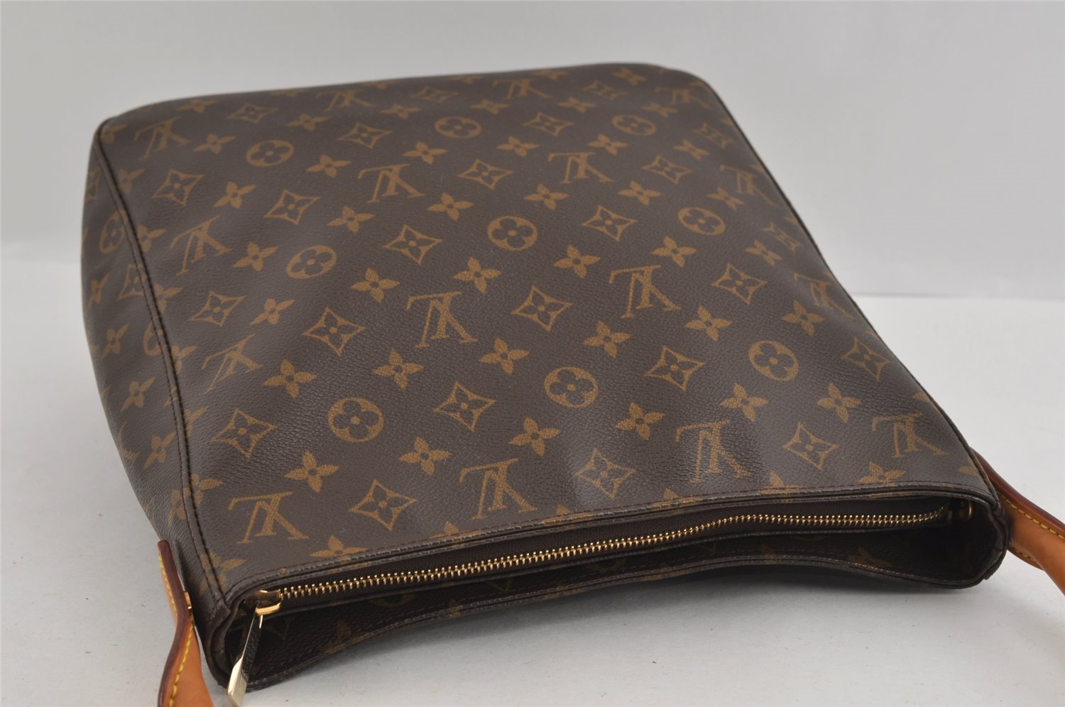 Authentic Louis Vuitton Monogram Looping GM Shoulder Bag M51145 LV 1506I