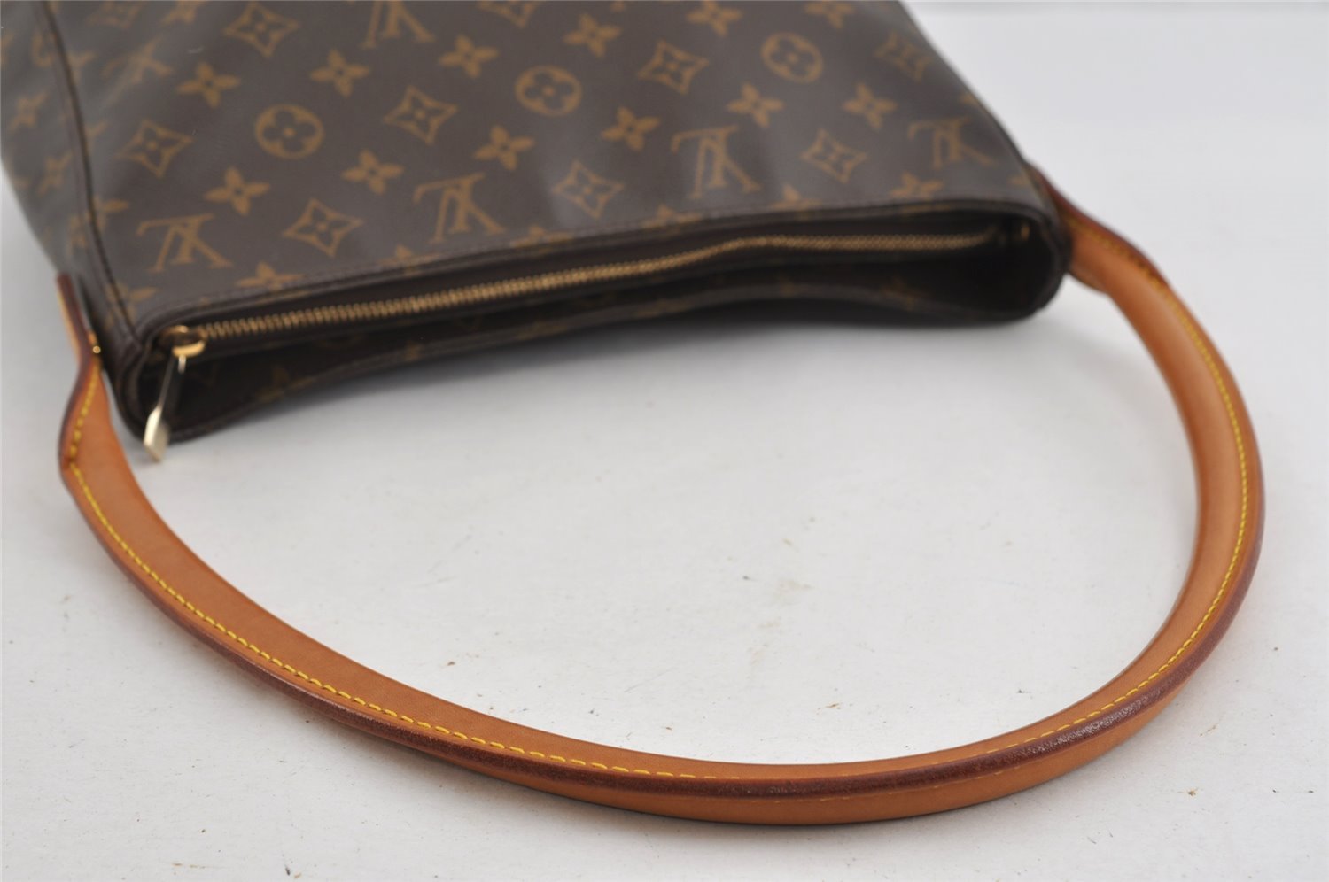 Authentic Louis Vuitton Monogram Looping GM Shoulder Bag M51145 LV 1506I