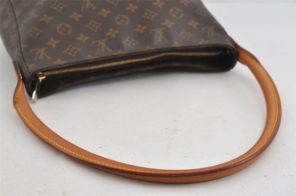 Authentic Louis Vuitton Monogram Looping GM Shoulder Bag M51145 LV 1506I