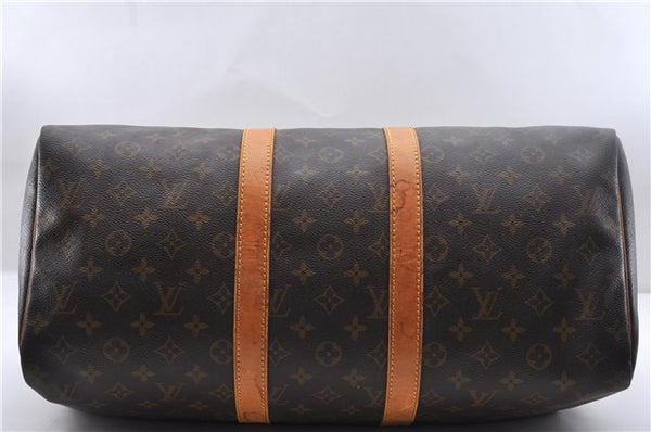 Authentic Louis Vuitton Monogram Keepall 45 Boston Bag M41428 LV 1507D