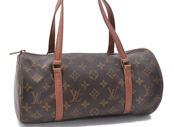 Authentic Louis Vuitton Monogram Papillon 30 Hand Bag Old Model LV 1507F