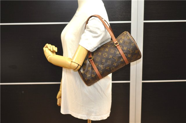 Authentic Louis Vuitton Monogram Papillon 30 Hand Bag Old Model LV 1507F